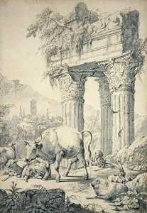 Vaca en Paisaje Campañés