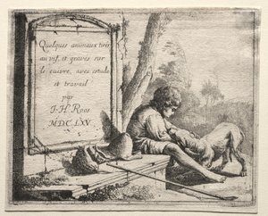 Serie de Pastoreo de Johann Heinrich Roos, 1665