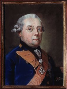 Retrato de Frederic Henri Louis (Heinrich Friedrich Ludwig) dit Henri de Prusse 1726- 1802), a partir del mercado de Brandebourg Schwedt. (Retrato de Enrique Federico, Príncipe de Prusia, Margrave de Brandeburgo Schwedt). Pintura de Johann Heinrich Schmidt de Johann Heinrich Schmidt