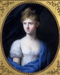 Amalie Adelheid Luise Therese Caroline Princesa de Sachsen-Meiningen, c.1808 de Johann Heinrich Schroder