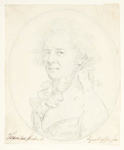 Autorretrato(?) de Johann Heinrich Schroder