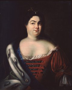 Retrato de la Emperatriz Catalina I, principios del siglo XVIII