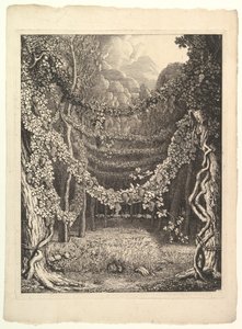Frontispicio para Heft IV de Homer nach Antiken gezeichnet, Göttingen: Heinrich Diete..., ca. 1796 de Johann Heinrich Wilhelm Tischbein