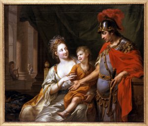 La partida de Héctor de Johann Heinrich Wilhelm Tischbein