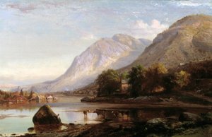 Río Hudson en Cold Spring de Johann Hermann Carmiencke