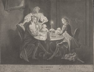 El juego del biquet de Johann Jacobus Haid