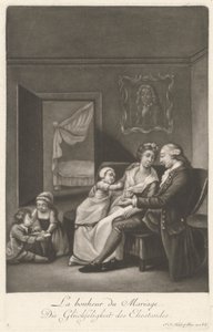 La felicidad del matrimonio de Johann Jacobus Haid