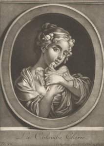La amada paloma de Johann Jacobus Haid