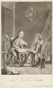 El juego del dominó de Johann Jacobus Haid