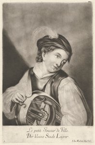 El pequeño jugador de la ciudad de Johann Jacobus Haid