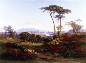 Una Vista de Roma de Johann Jakob Frey