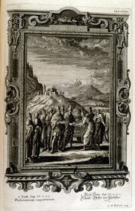 Ofrendas hechas a los filisteos de Johann Jakob Scheuchzer