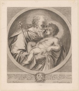San José con el Niño Jesús
