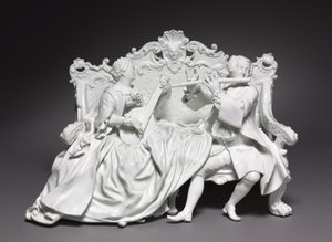Grupo de Crinolina: Músicos de Johann Joachim Kändler