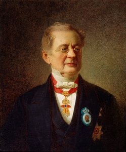 Retrato del Canciller Príncipe Alexander M Gorchakov, 1867 de Johann Koler