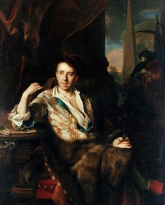 Retrato en miniatura de Karel Bruni de Johann Kupetzky