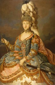 Retrato de la Condesa Anna Petrovna Sheremetyeva 1744-1768, 1769
