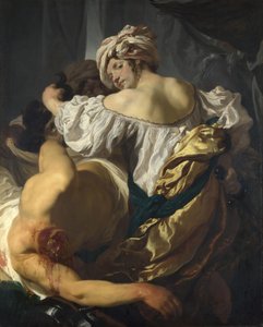 Judith en la tienda de Holofernes, c. 1622