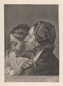 Retrato de un hombre y una mujer de Johann Lorenz Haid