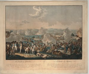 La Batalla de Wagram de Johann Lorenz Rugendas the Younger