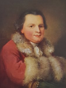 Alemán: Retrato de Beat Ludwig Walthard, editor.