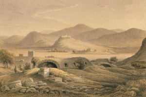 Vista de Éfeso de Johann Martin Bernatz