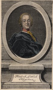 Friedrich Gottlieb Klopstock (1724-1803), poeta alemán