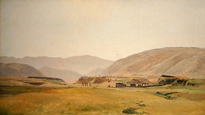 Un paisaje de Campagna