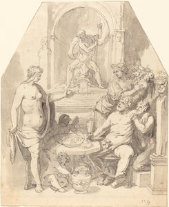 Sin Ceres y Baco, Venus se congela de Johann Matthias Kager
