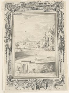 Estudio para El vellón de Gedeón, lámina 375, Physica Sacra