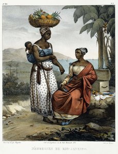 Mujeres negras de Río de Janeiro, de 