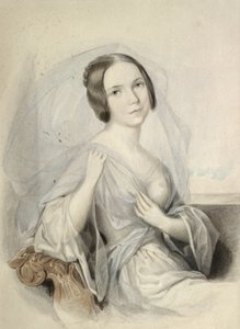 Retrato de Henriette Gertrude Sontag (1806-54) de Johann Nepomuk Ender