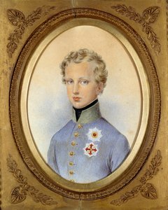 Retrato del Duque de Reichstadt (1811-1832), hijo de Napoleón I y María Luisa de Austria