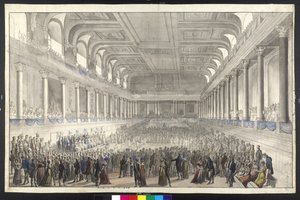 Reducto de atraque durante la convención vienesa