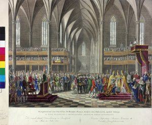 Coronación imperial 1792 de Johann Nepomuk Hoechle