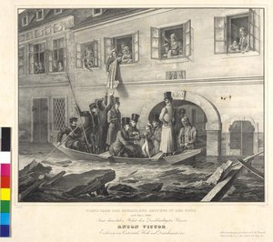 De Viena día del peligro, y salvamento en el Noth el 2 de marzo de 1830