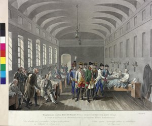 Visita en el hospital de campaña de Lugoj 1789