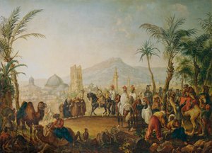 Cruzados (Godofredo de Bouillon) de Johann Nepomuk Höchle