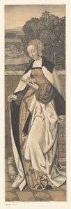 Santa Inés con cordero
Obras de la colección de los hermanos Boisserée (título de la serie)
Galerie des Frères Boisserée (título de la serie) de Johann Nepomuk Strixner