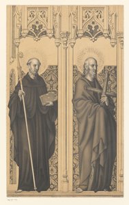 San Benito y San Felipe
Obras de la colección de los hermanos Boisserée (título de la serie)
Galerie des Frères Boisserée (título de la serie)