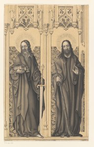 San Mateo y Santiago
Obras de la colección de los hermanos Boisserée (título de la serie)
Galerie des Frères Boisserée (título de la serie)