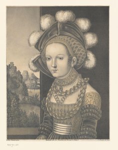 Retrato de una joven desconocida
Obras de la colección de los hermanos Boisserée (título de la serie)
Galerie des Frères Boisserée (título de la serie) de Johann Nepomuk Strixner
