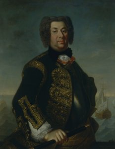 Retrato del contraalmirante Vasily Afanasievich Dmitriev-Mamonov