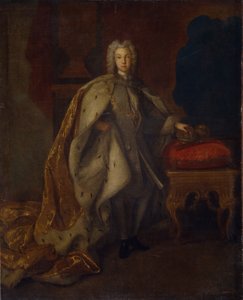 Retrato del Zar Pedro II de Rusia 1715-1730, 1728 de Johann Paul Luedden