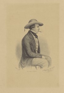 Retrato de Jean Henri de Laat de Kanter de Johann Peter Berghaus