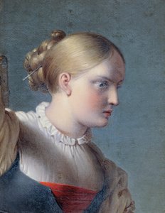 Busto de niña (estudio para "Hermann y Dorothea") de Johann Peter Krafft