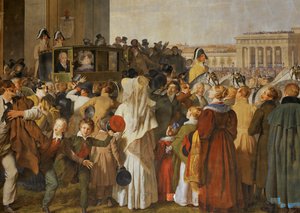 Viaje del emperador Francisco I tras una grave enfermedad ... de Johann Peter Krafft