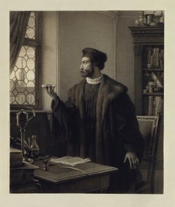 Fausto en el estudio de Johann Peter Krafft