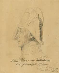 Mariscal de campo Johann Ritter von Kutschera de Johann Peter Krafft