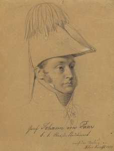 Conde Johan von Paar de Johann Peter Krafft
